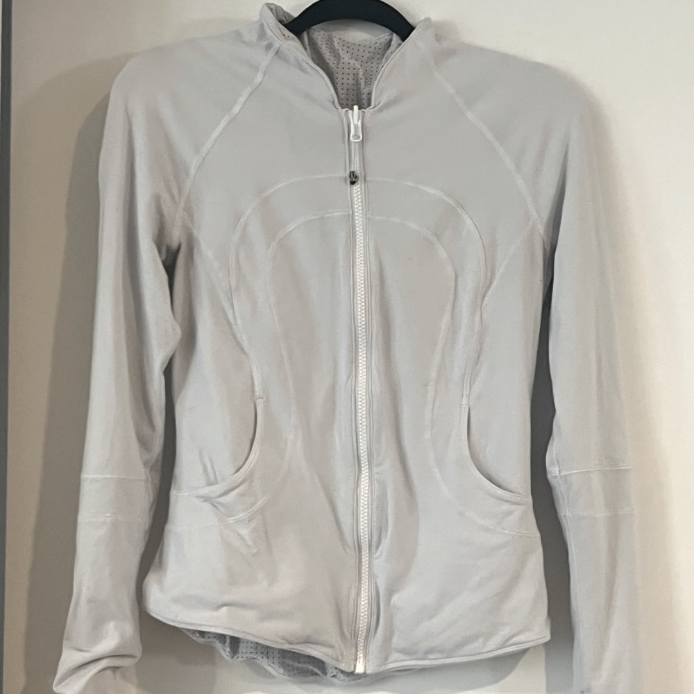White Lululemon align jacket